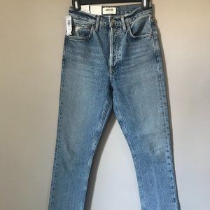 AGOLDE Riley High Rise Straight jeans